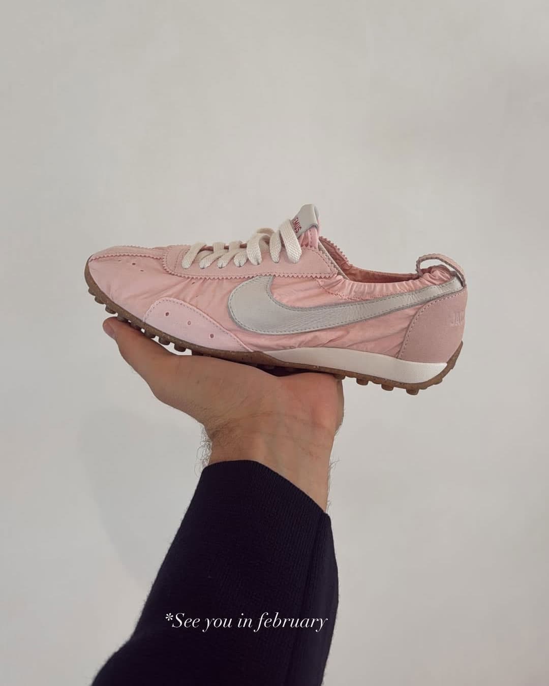 Jacquemus x Nike Moon Shoe Pink