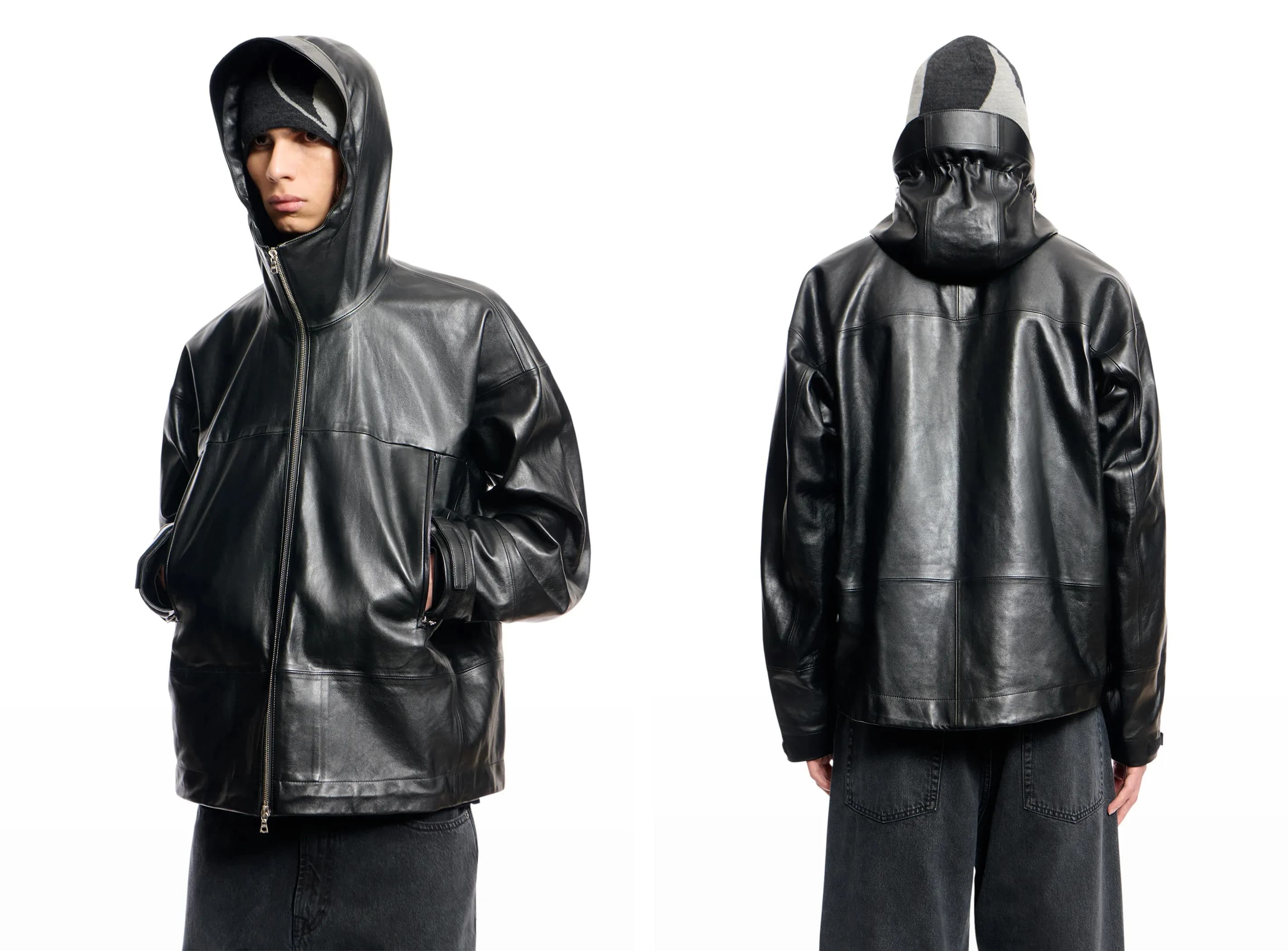 Leather Shell Jacket