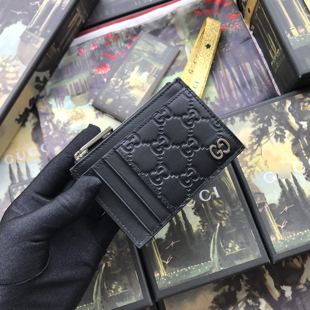 グッチシグネチャーカードケース597560CWC1N 1000 詳細画像 3
