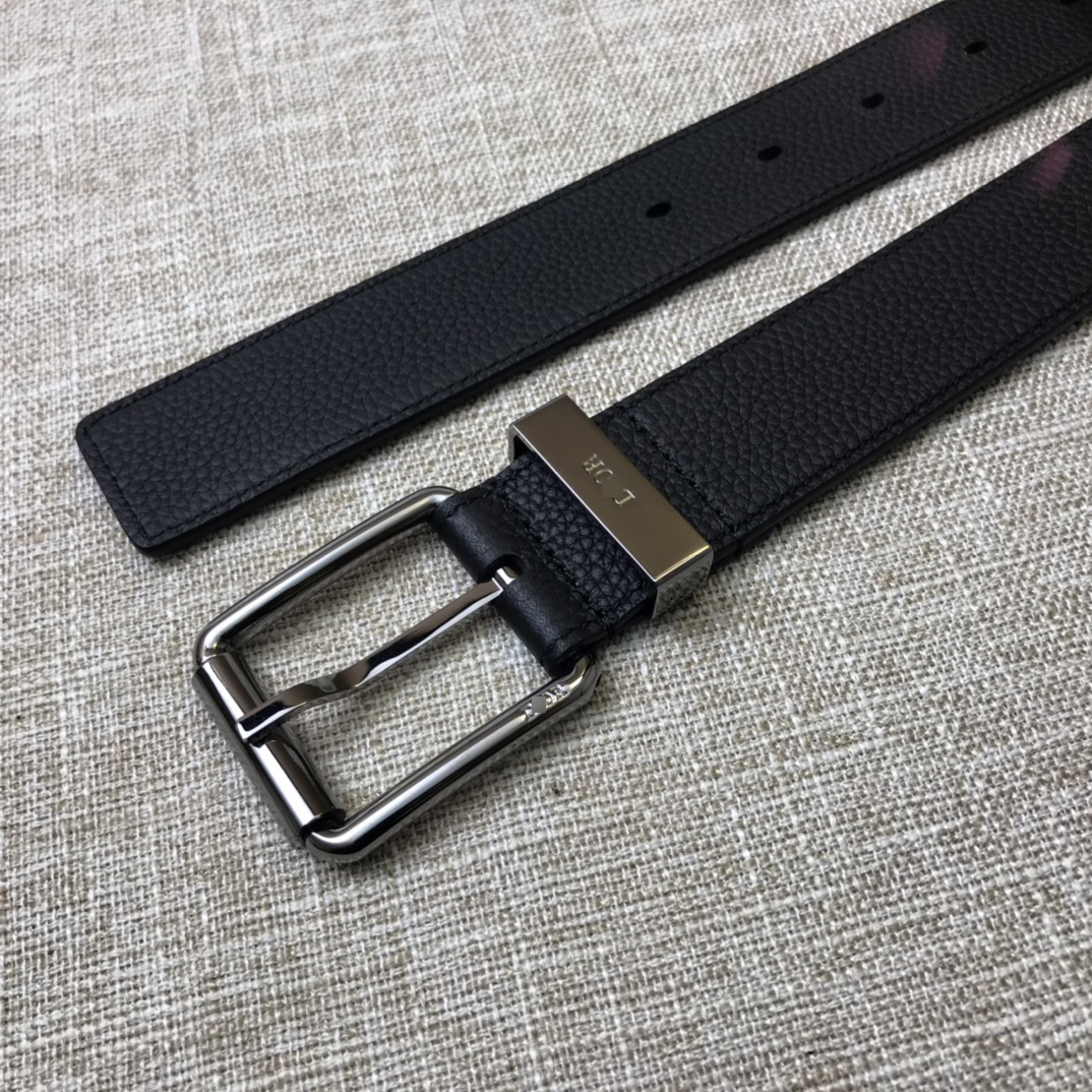 ディオールオールマッチファッションパンツベルトブラックシルバー(3.5cm)4333PLYMJ_H00N 詳細画像 3