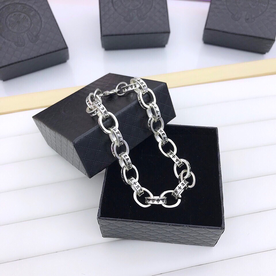 クロームハーツCHロゴチェーンブレスレット 詳細画像 2