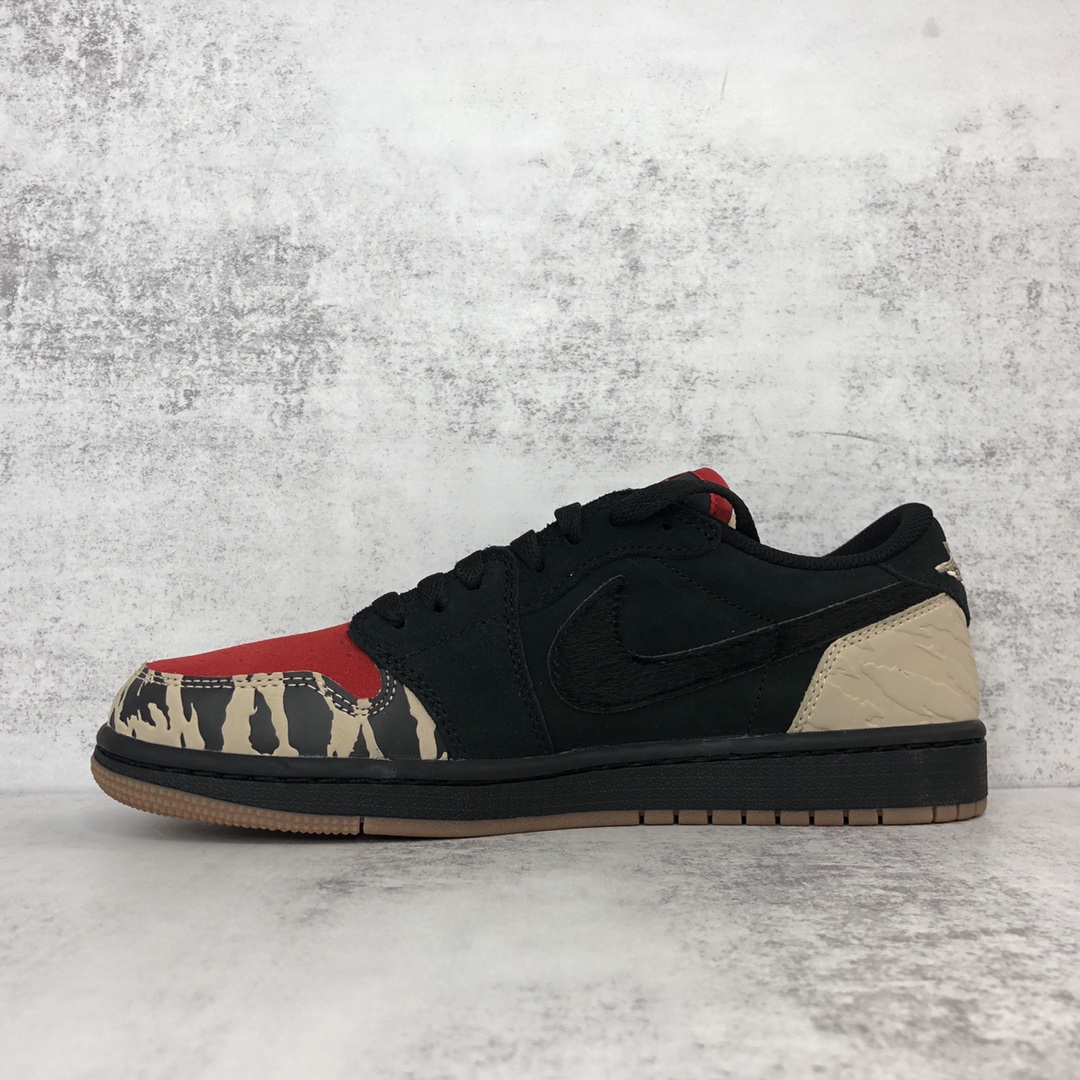 SoleFly x ナイキ エアジョーダン1ローOG "カーニボー" AJ1 DN3400-001 詳細画像 1