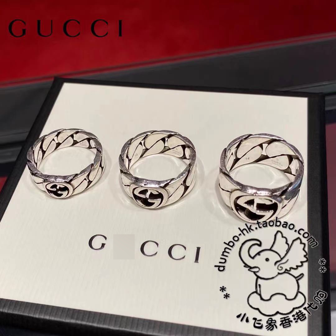 グッチインターロッキングG リング ‎661515 J8400 0728 詳細画像 1