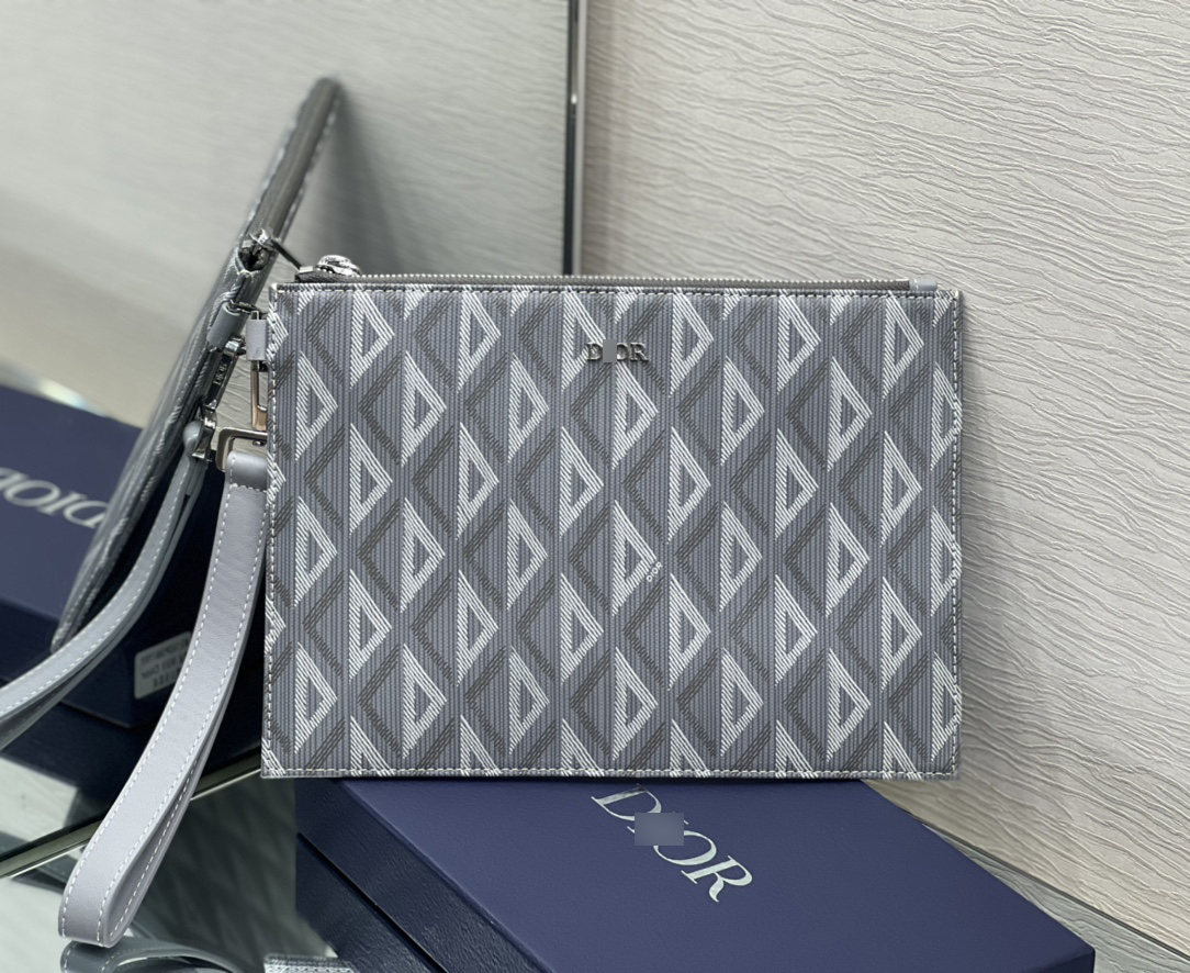 ディオールA5 ポーチ CD Diamond キャンバス 2ESCA338DCO_H42E 詳細画像 1