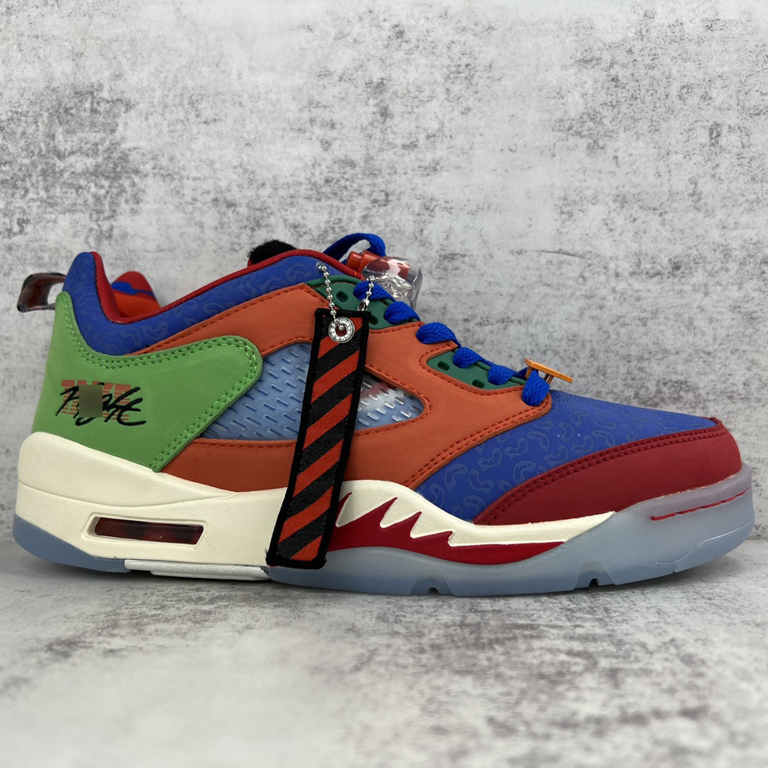 ナイキ エアジョーダン5ロー「Doernbecher」DR6287-486（H12） 詳細画像 1
