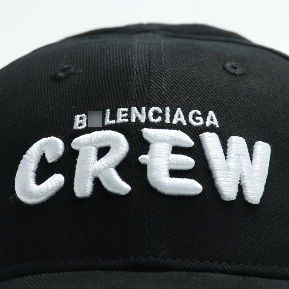 バレンシアガCREW刺繍入り野球帽617139310B21000 詳細画像 2