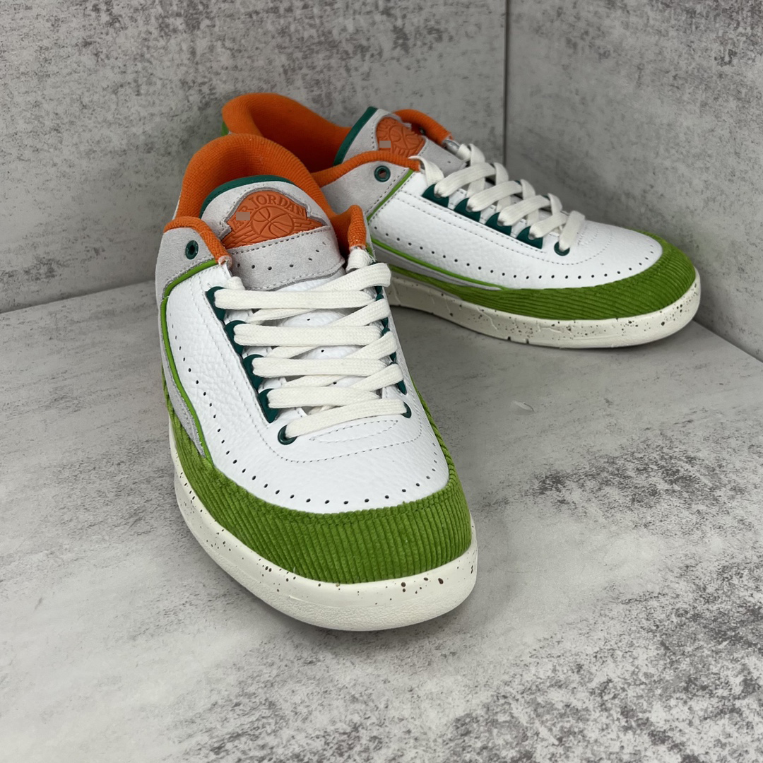 タイタン× ナイキ Wmnsエアジョーダン2レトロロー(H12)DV6206-183 詳細画像 2