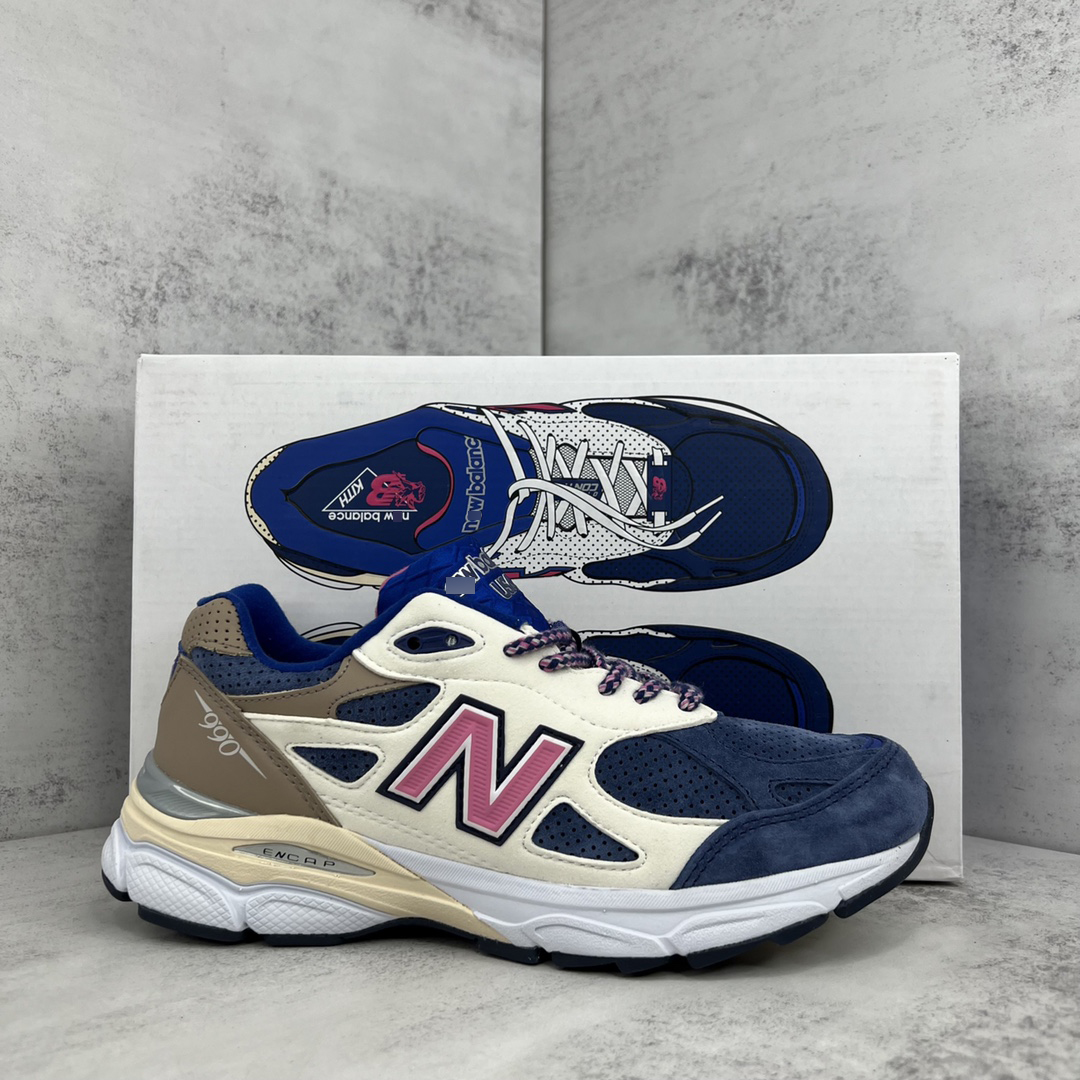 KITH × ニューバランス 990V3「デイトナ」M990KH3 詳細画像 1