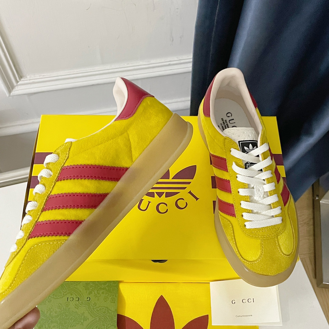ADDS X グッチガゼルイェロー707848 9stu0 7170 詳細画像 3