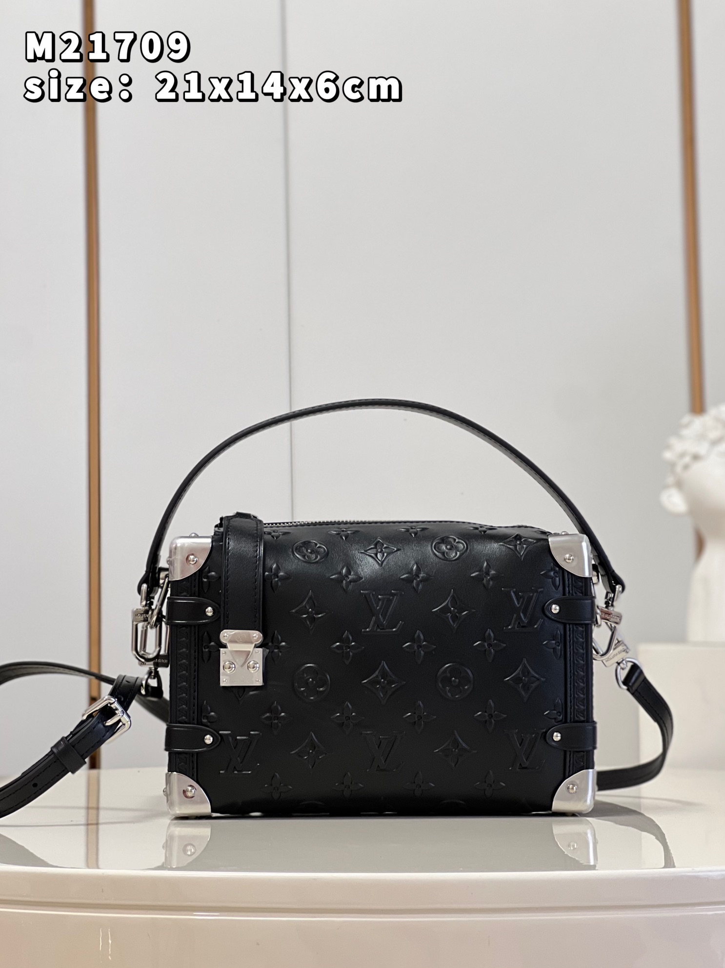 ルイヴィトンサイドトランク カラー:ノワール M21709 詳細画像 1