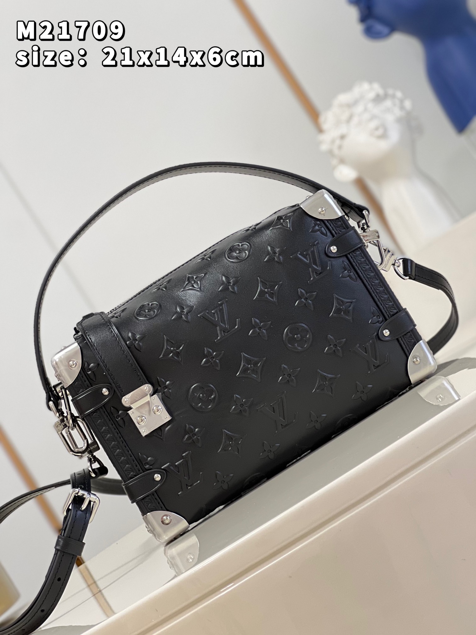 ルイヴィトンサイドトランク カラー:ノワール M21709 詳細画像 2