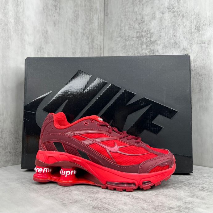 NK x シュプリーム ShoxRide2"スピードレッド/サイレンレッドバーン"(H12)DN1615-600 詳細画像 1
