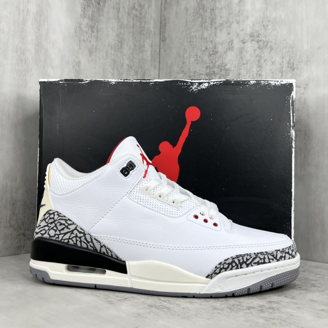 ナイキ エアジョーダン3「White Cement Reimagined」(H12)DN3707-100 詳細画像 1