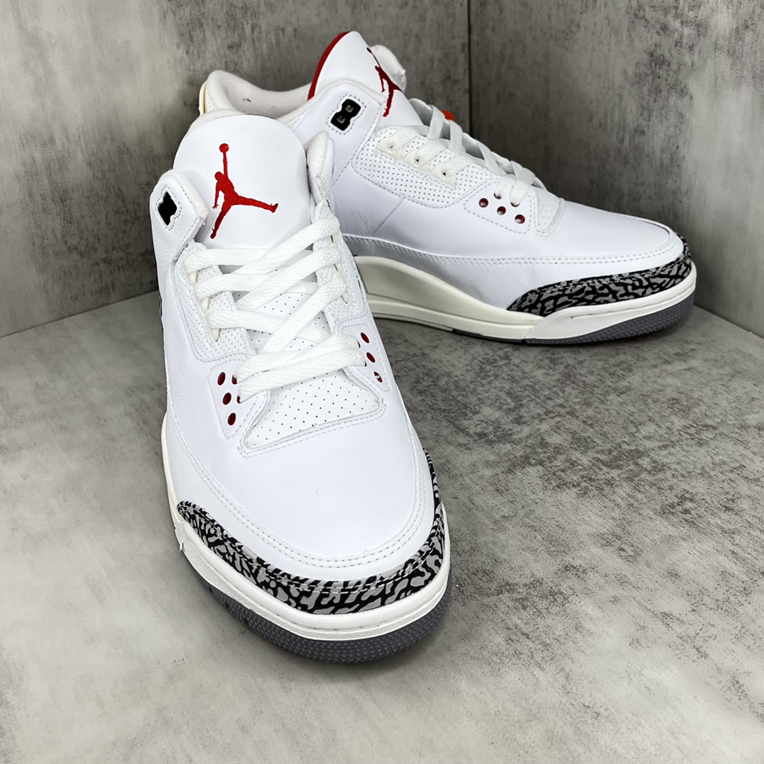 ナイキ エアジョーダン3「White Cement Reimagined」(H12)DN3707-100 詳細画像 2