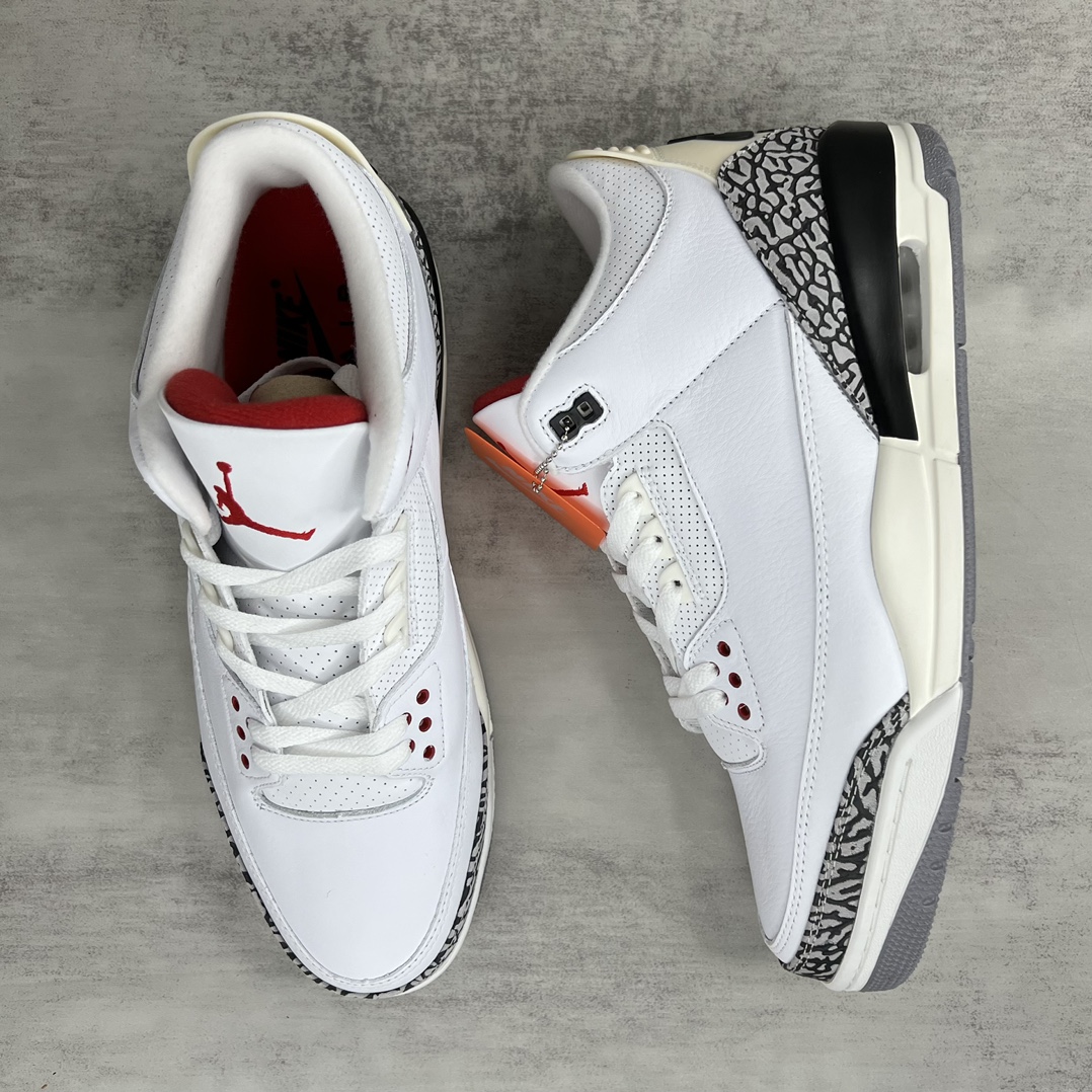 ナイキ エアジョーダン3「White Cement Reimagined」（H12）DN3707-100 詳細画像 3