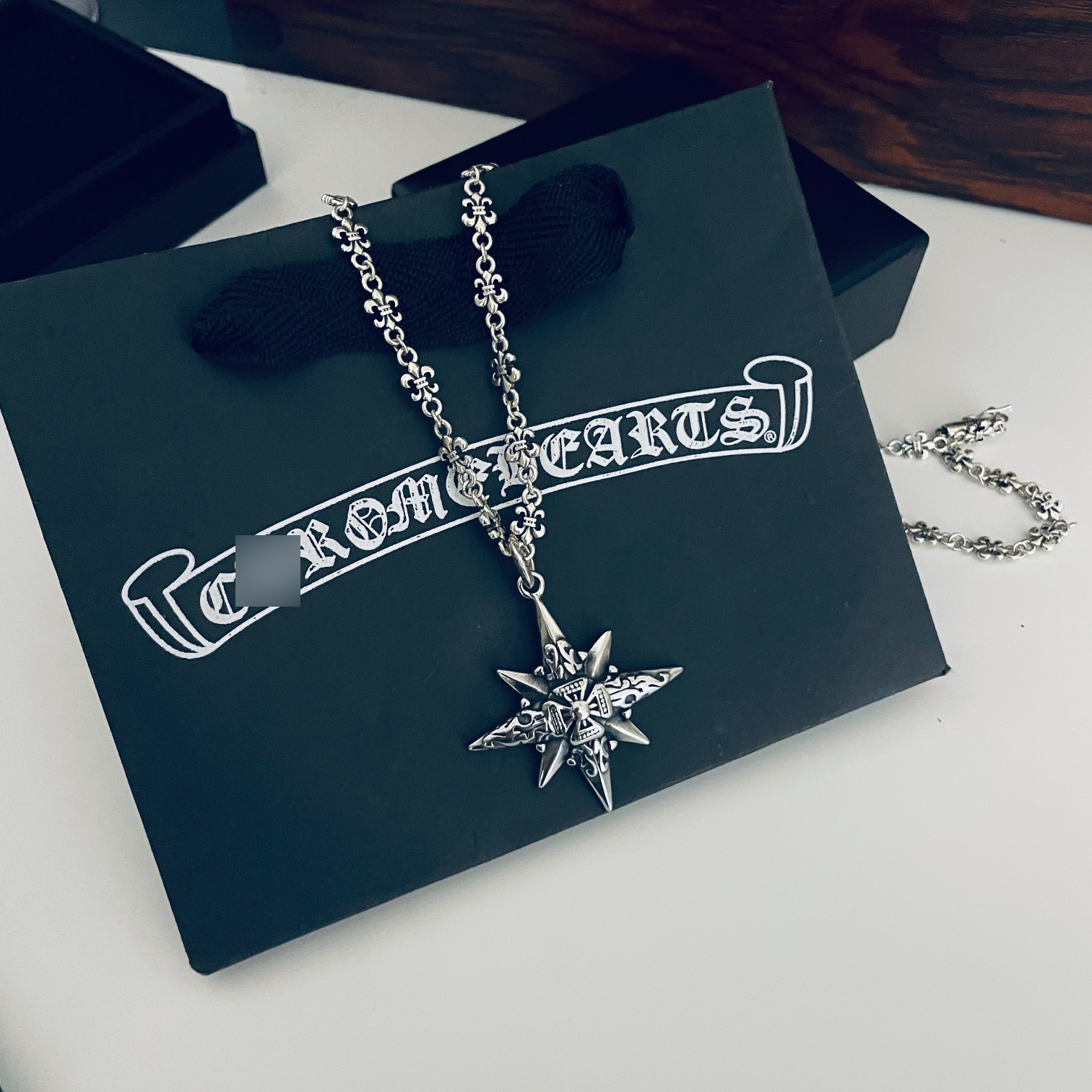 クロムハーツオクタゴンスターペンダント 詳細画像 3