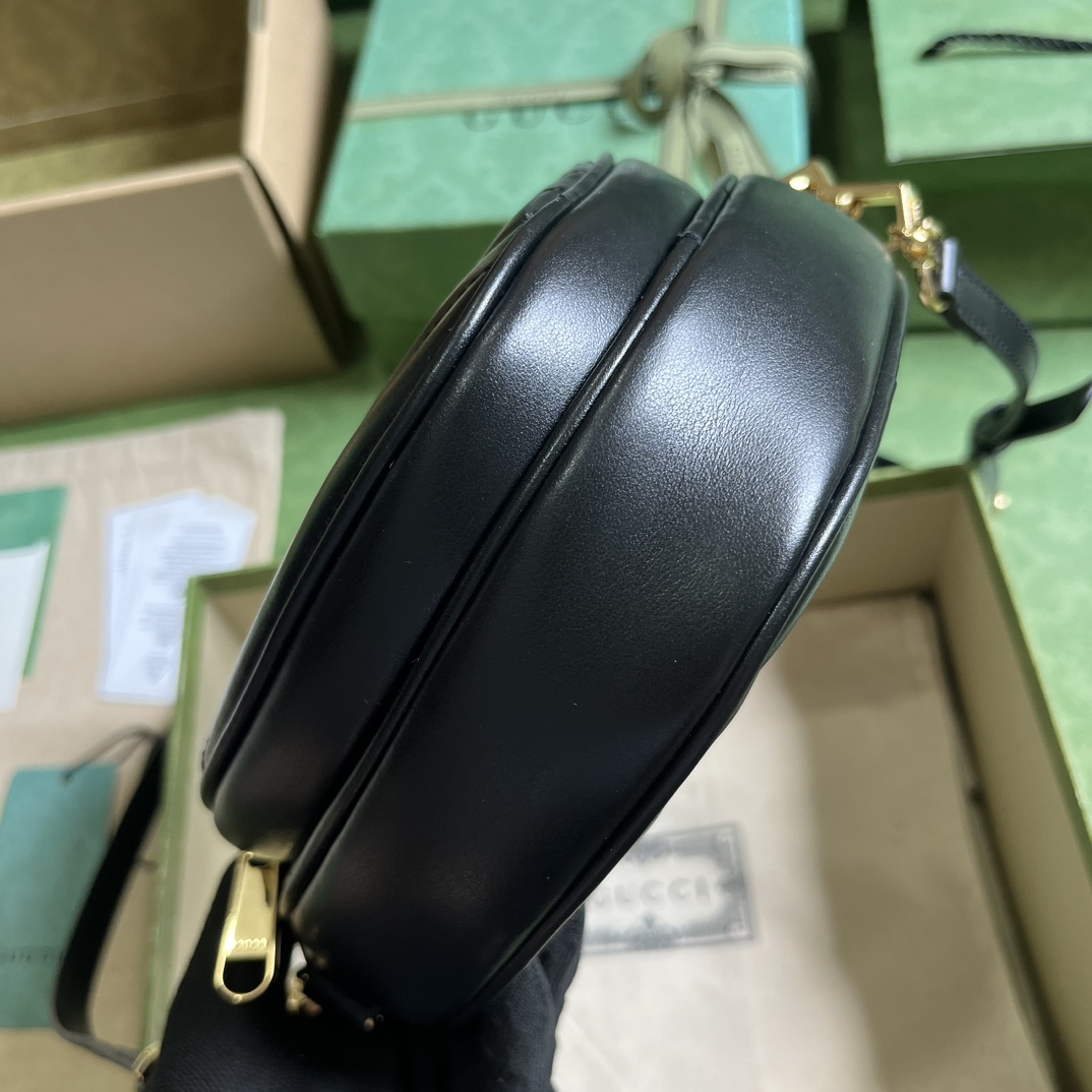 インターロッキングG ミニ ハート ショルダーバッグ 751628 AACCL 1000 詳細画像 3