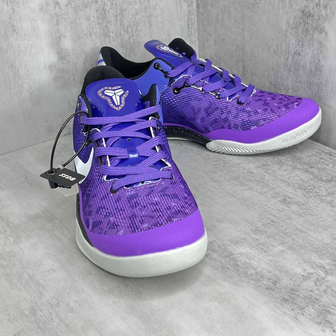 ナイキ Kobe8システム「プレイオフパープルプラチナ」 555035-500 詳細画像 2