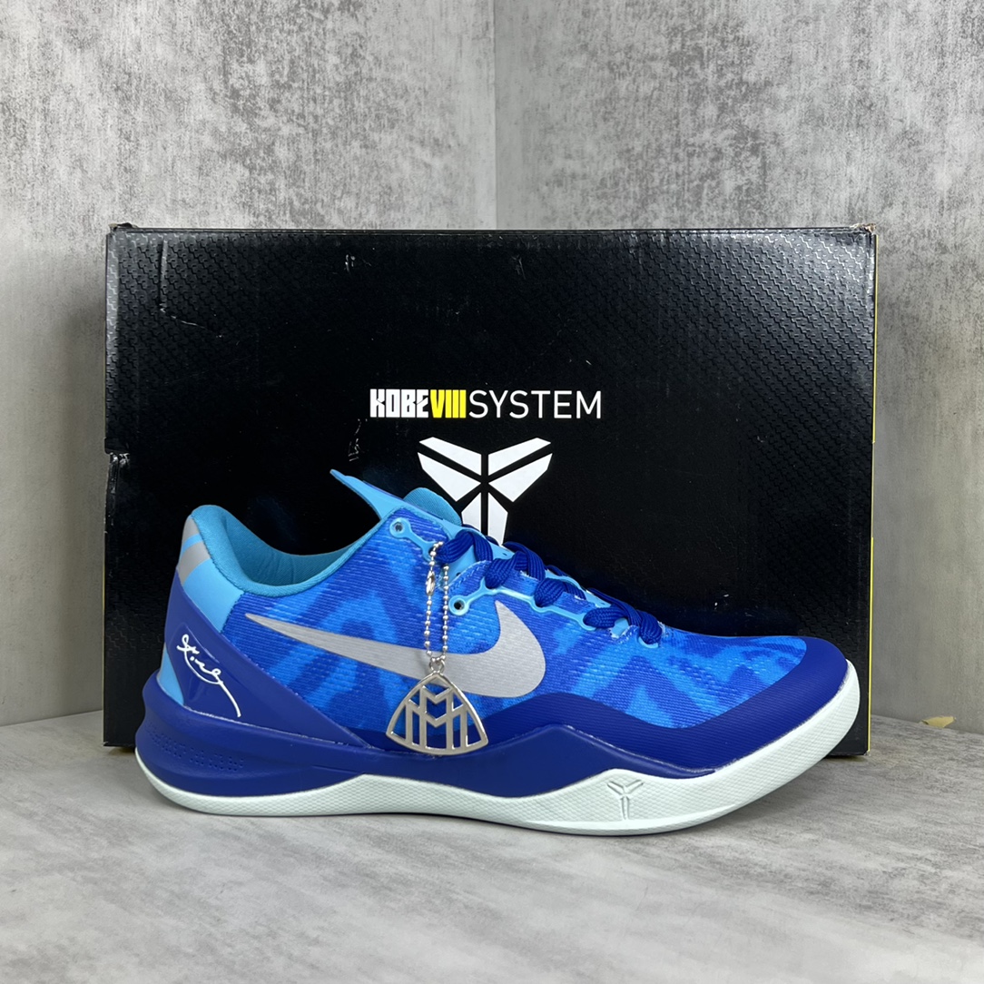 ナイキ Kobe8システム「ブルーコーラルスネーク」555035-400 詳細画像 1