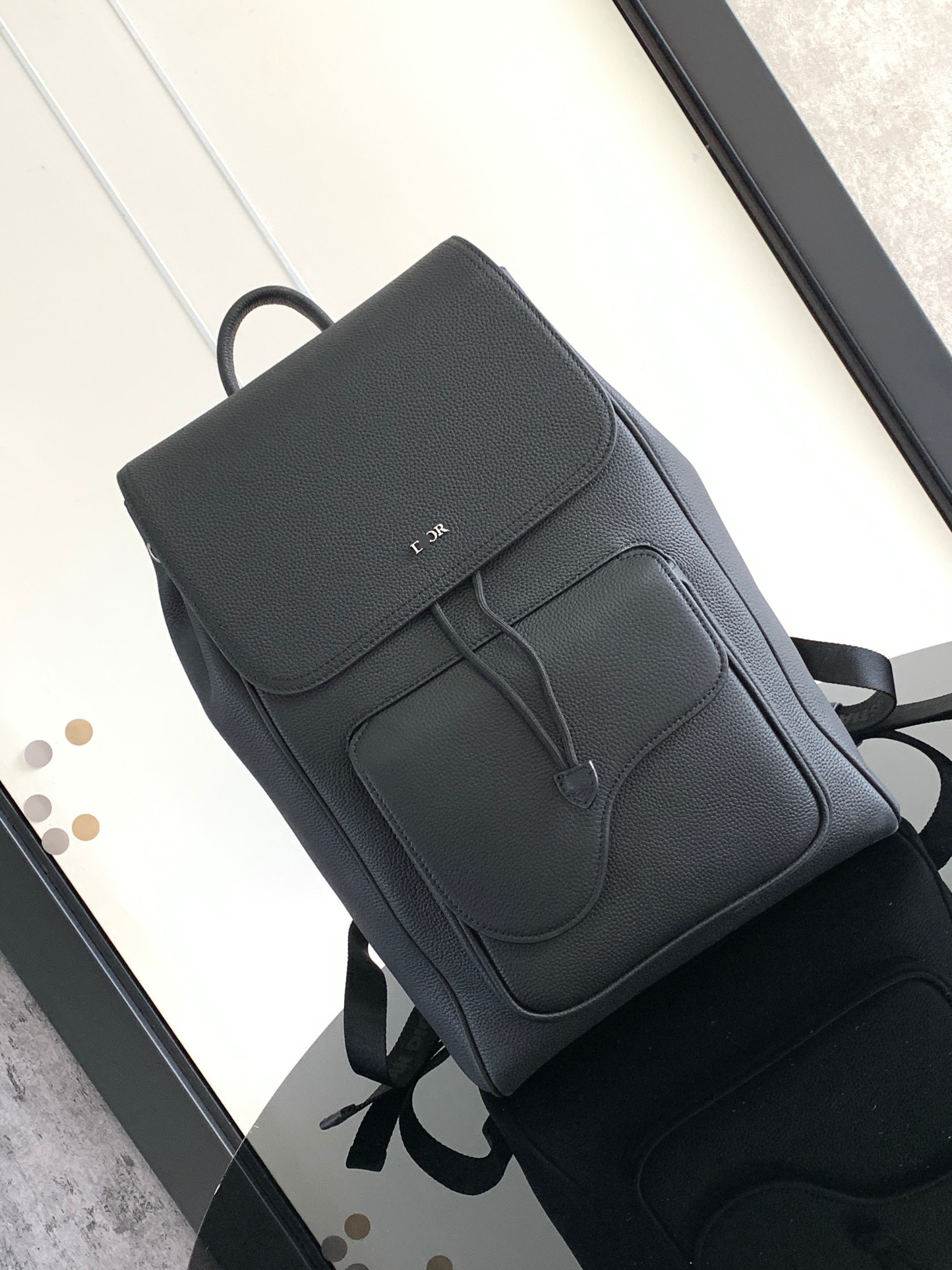 SADDLE バックパック グレインドカーフスキン 1ADBA041YKK_H00N 詳細画像 1