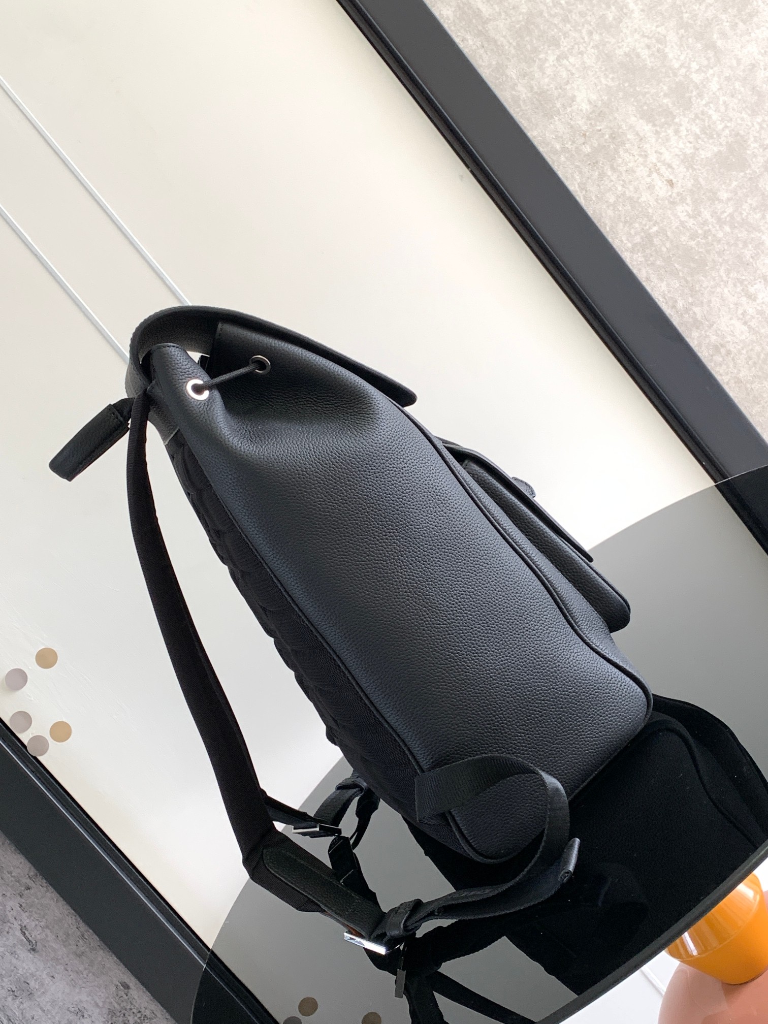 SADDLE バックパック グレインドカーフスキン 1ADBA041YKK_H00N 詳細画像 2