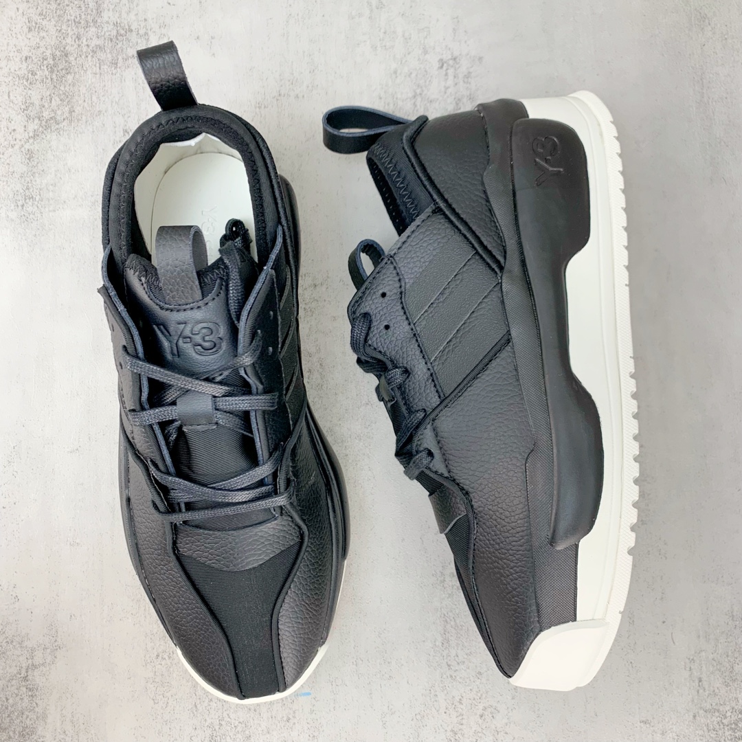 アディダス Y-3 Hokori 2「ブラック/コアホワイト」HQ5968 詳細画像 3
