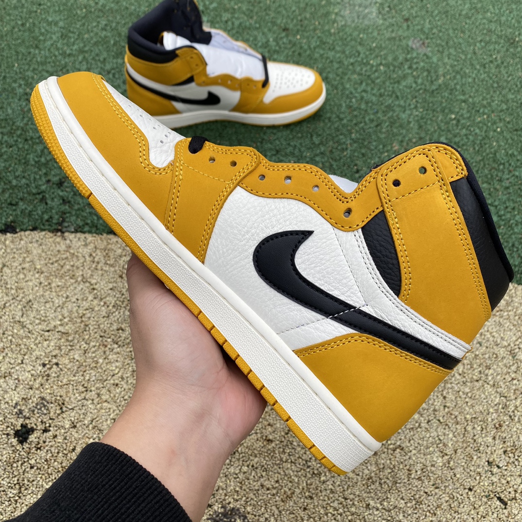 ナイキ エアジョーダン1レトロハイOG「Yellow Ochre」DZ5485-701 詳細画像 3