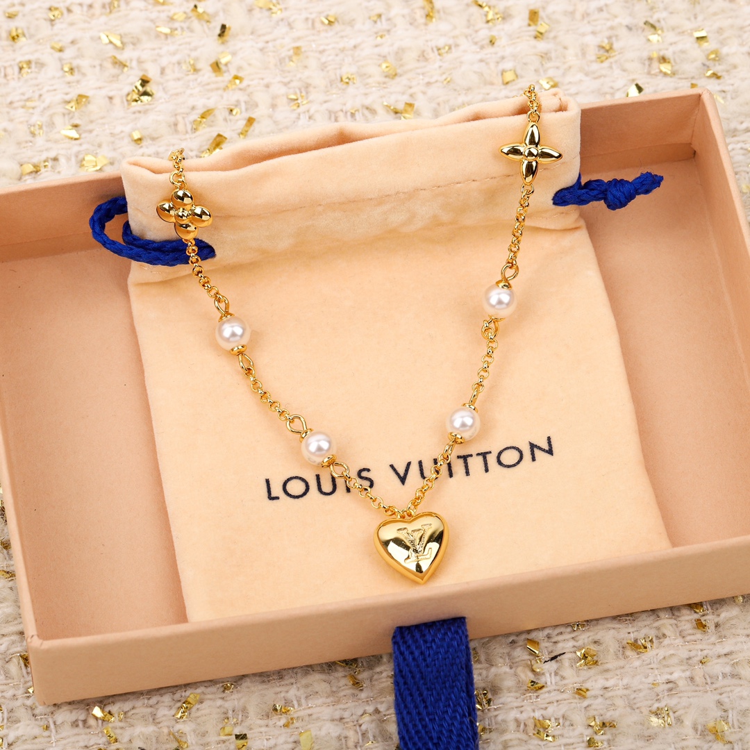 ルイヴィトン LV ハートネックレス S00 M01042 詳細画像 2