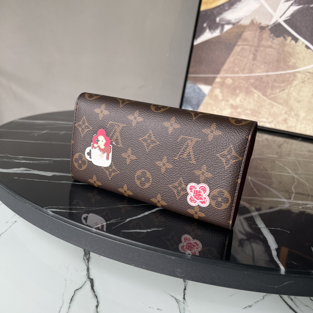 ルイヴィトン クラシック モノグラム キャンバス キャンディファクトリーシリーズ エンベロープウォレット M12207 詳細画像 3