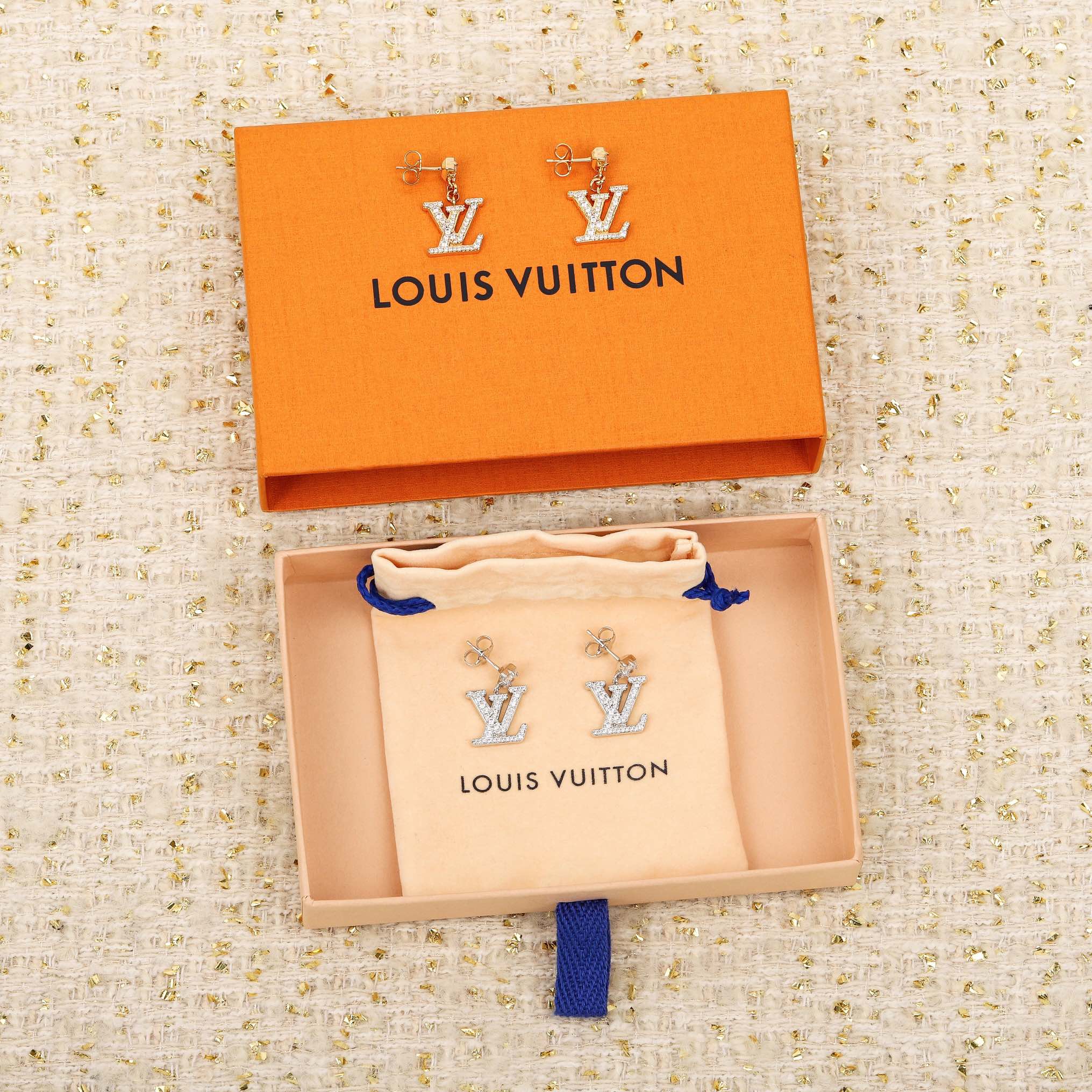 ルイヴィトン ピアス レディ LV M01844、M02513 詳細画像 1