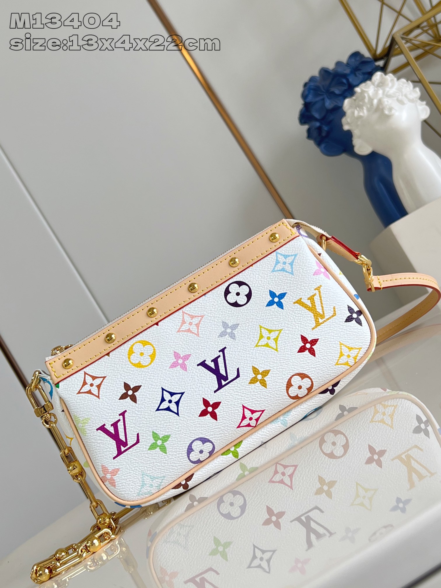 ルイヴィトン LV x TM ポシェット アクセソワール その他 キャンバス M13404 詳細画像 1