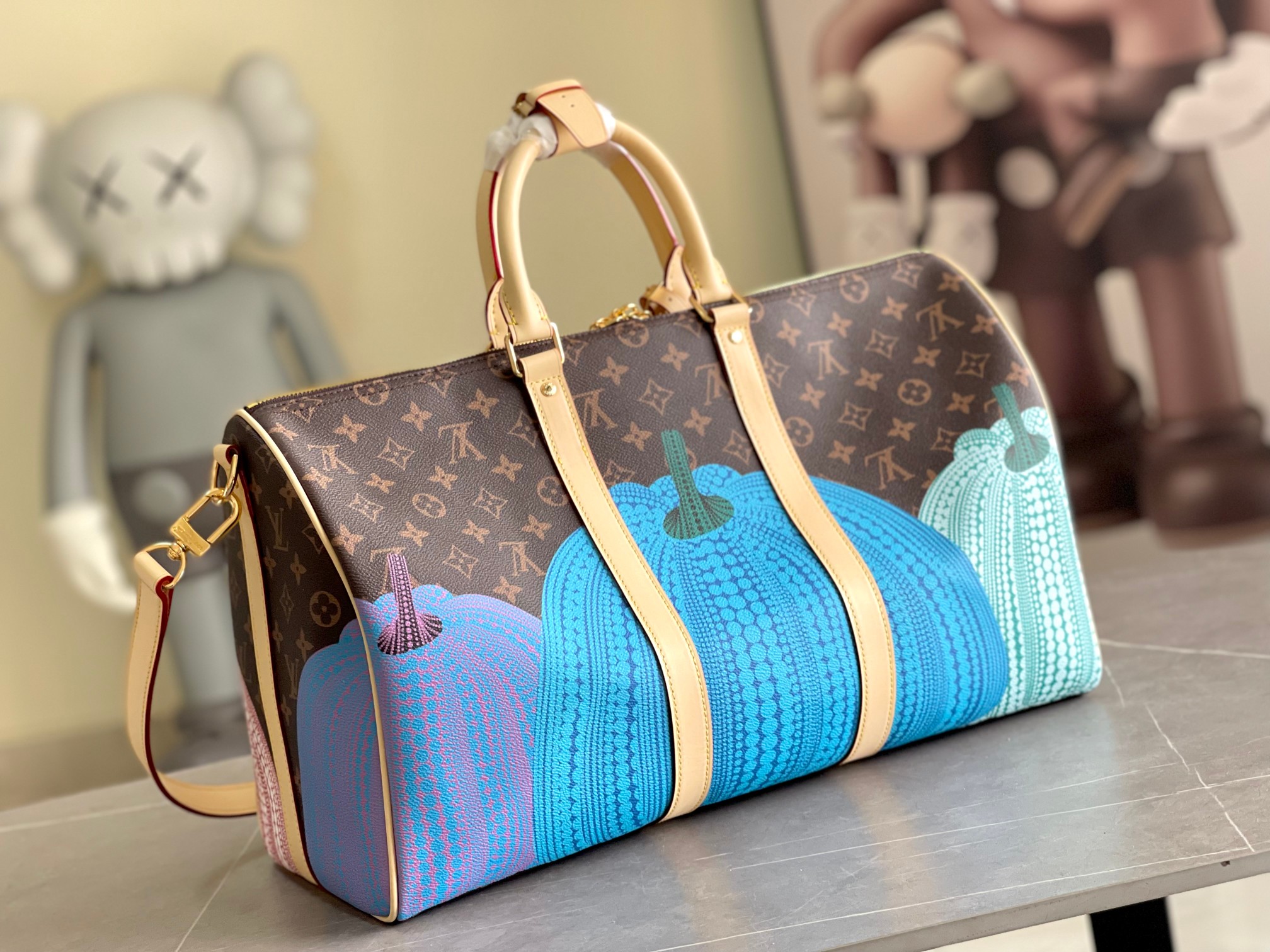 ルイヴィトン LV x YK キーポル 45 パンプキン M46471 詳細画像 3