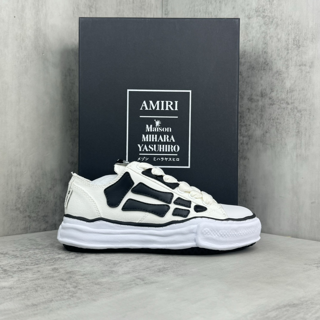 アミリMMYボーンズ×メゾンミハラヤスヒロ アラバスター AMFOSR1076-271 詳細画像 1