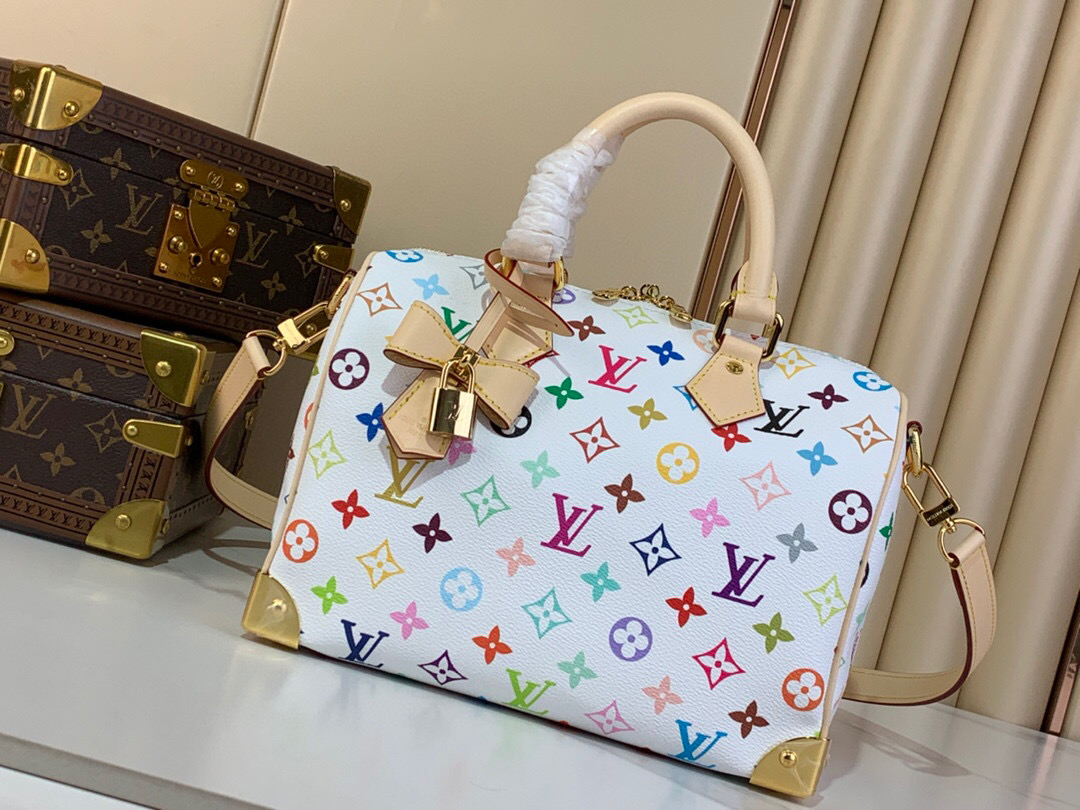 ルイヴィトン LV × TM スピーディ バンドリエール 25 その他 キャンバス M13085 詳細画像 1