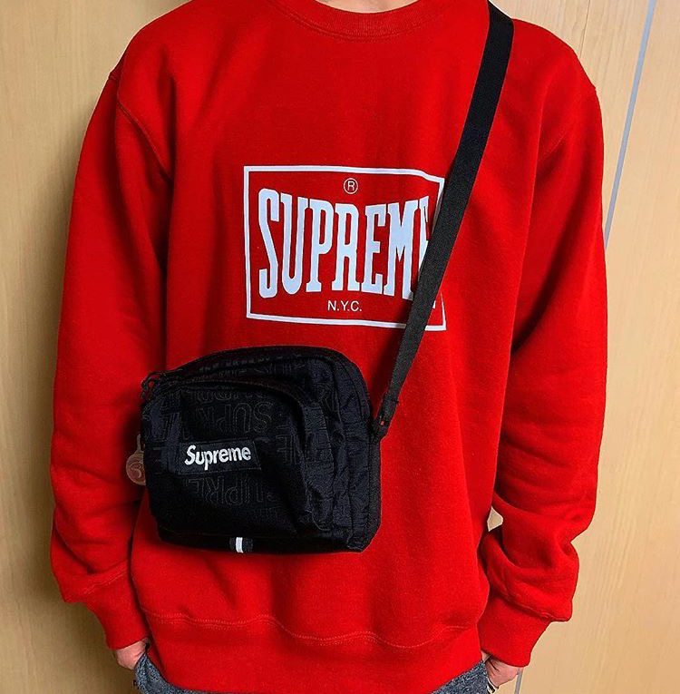 シュプリーム ショルダーバッグ コーデュラ 19SS ブラック 詳細画像 2