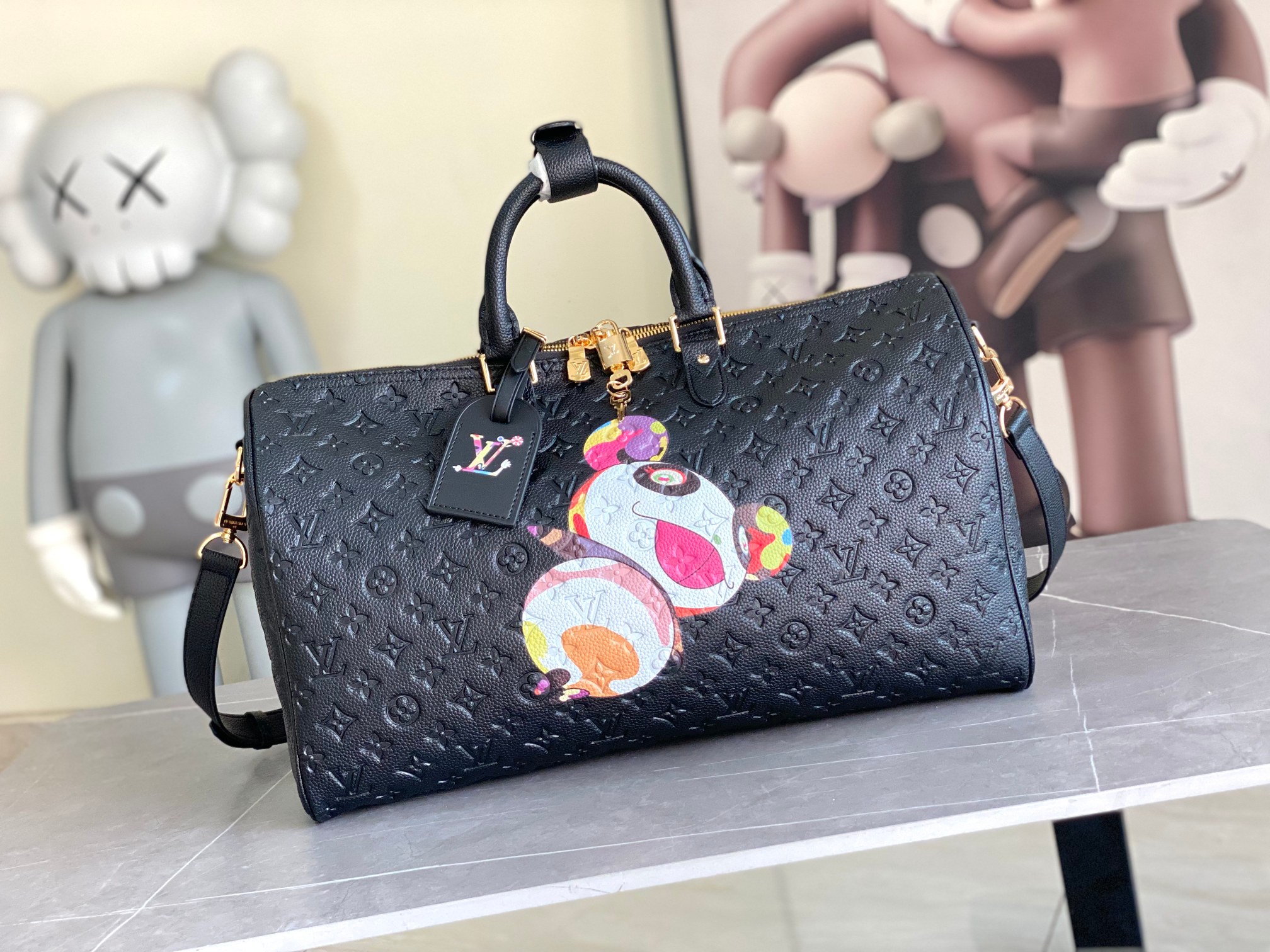 ルイ・ヴィトン LV×TM キーポル・バンドリエール 45 モノグラム・アンプラント M13761 詳細画像 1