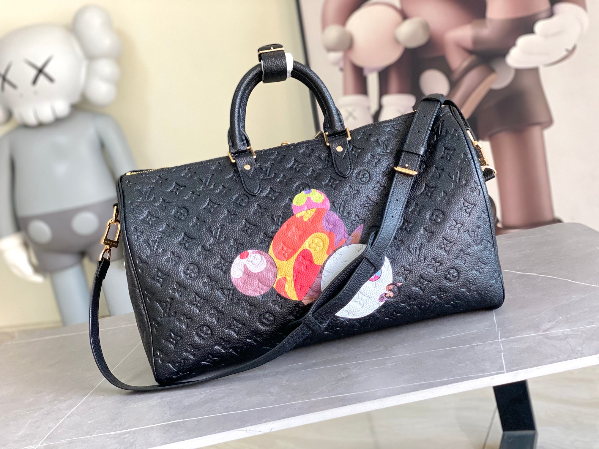 ルイ・ヴィトン LV×TM キーポル・バンドリエール 45 モノグラム・アンプラント M13761 詳細画像 3