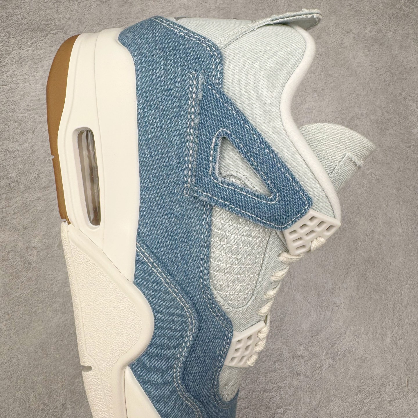 エア ジョーダン 4 デニム ウォーンブルー IB6716-100 詳細画像 2