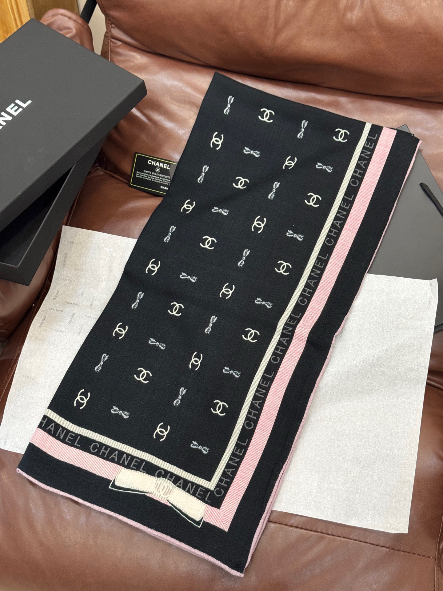 シャネル スクエア スカーフ AAA777-B19447-NAFFW 詳細画像 2