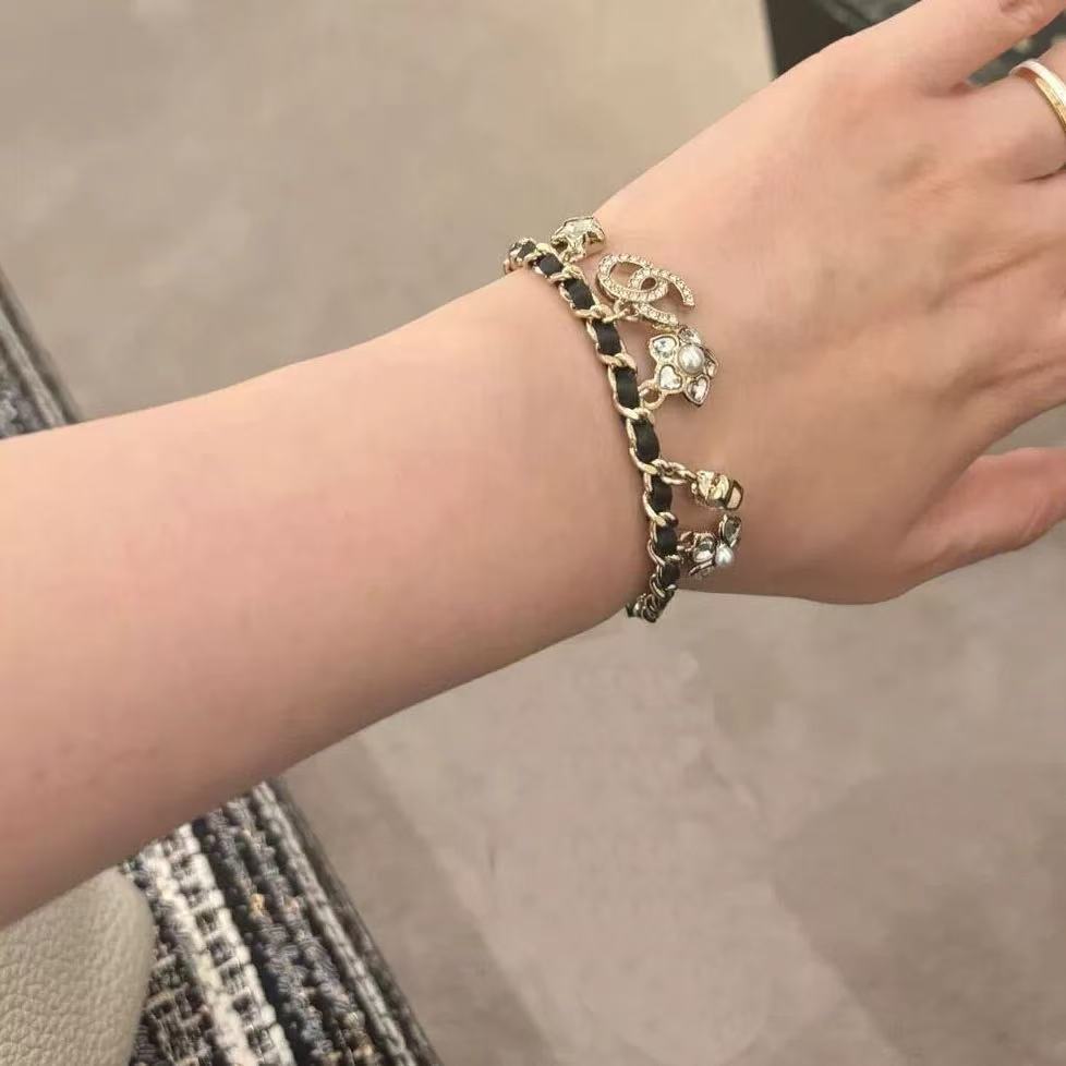 シャネル ダブルC ペンダントブレスレット ABG283B21853U3436 詳細画像 2