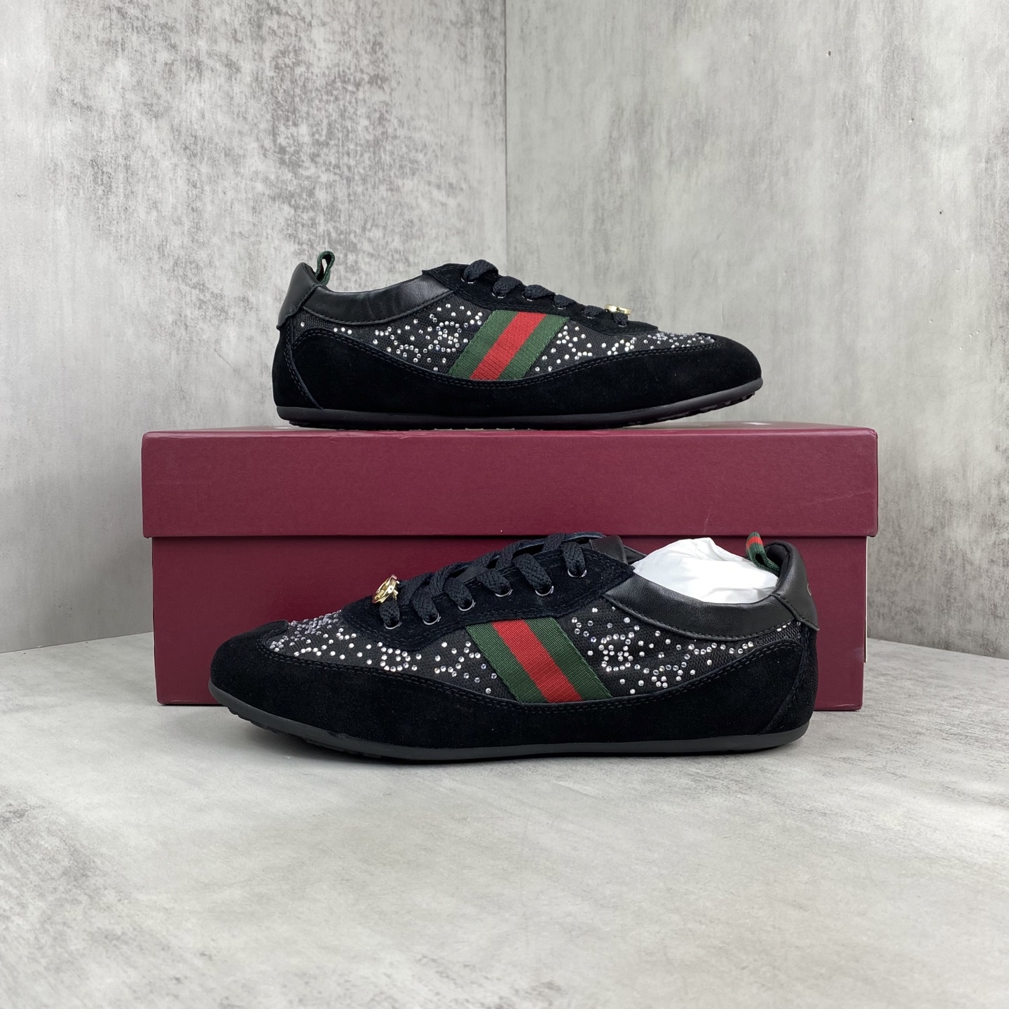 グッチ ドイツ製トレーニングシューズ 859221AAF3W9165 詳細画像 2
