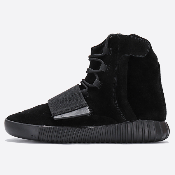 アディダス イージーブースト 750 トリプルブラック (BB1839) PK版 実際の購入レビュー写真