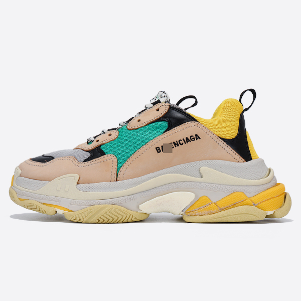 バレンシアガトリプルS イエローグリーンTRIPLE S Yellow green ZH版 画像 1