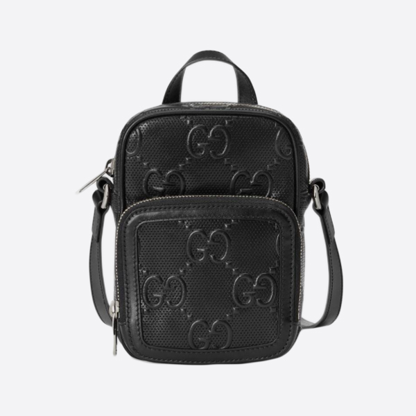 グッチGGエンボスミニバッグ6585531W3AN 1000 画像 1