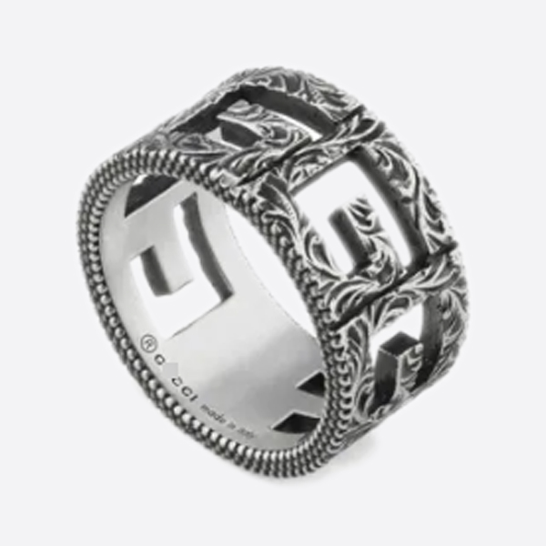 グッチスクエアG シルバー リング 551918 J8400 0811 画像 1