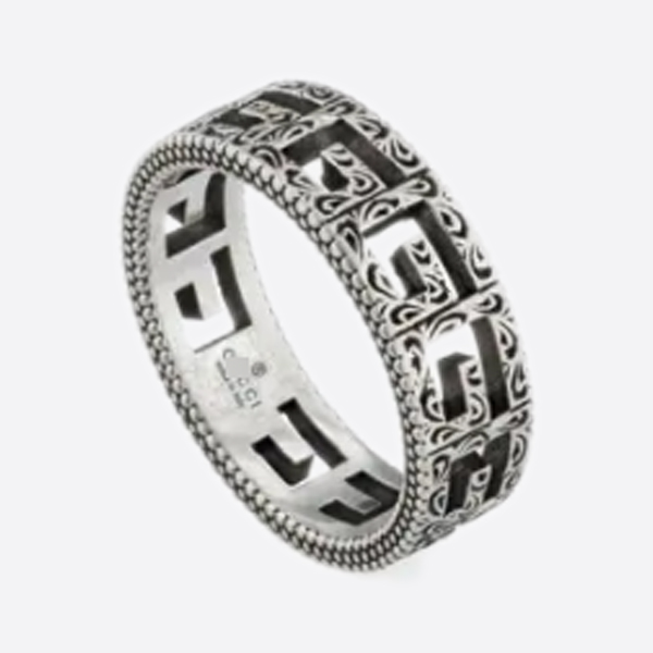 グッチスクエアG シルバー リング 576993 J8400 0811 画像 1