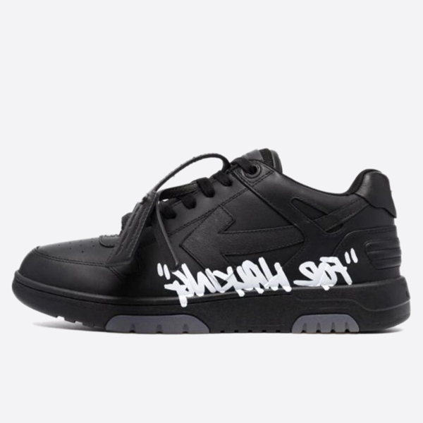 オフホワイトOut Of OfficeカーフレザースニーカーOMIA189S21LEA0041001 画像 1