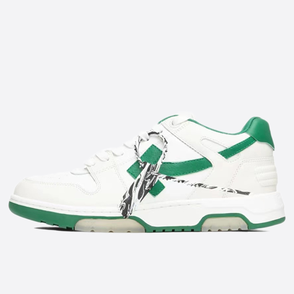 オフホワイトOut Of OfficeカーフレザースニーカーOMIA189R21LEA0010155 画像 1
