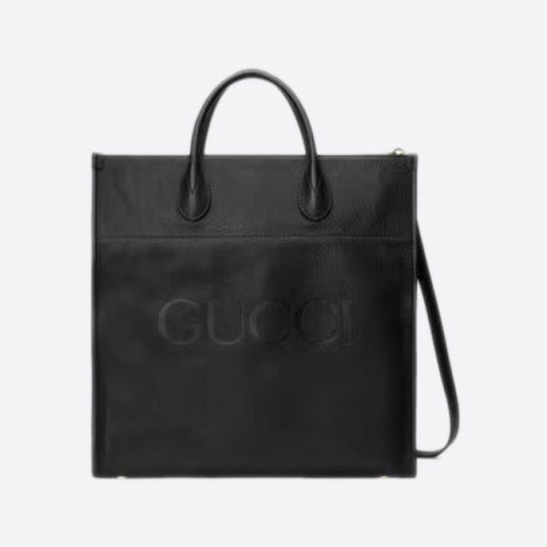 グッチロゴ ラージ トートバッグ 674850 0E8IG 1000 画像 1