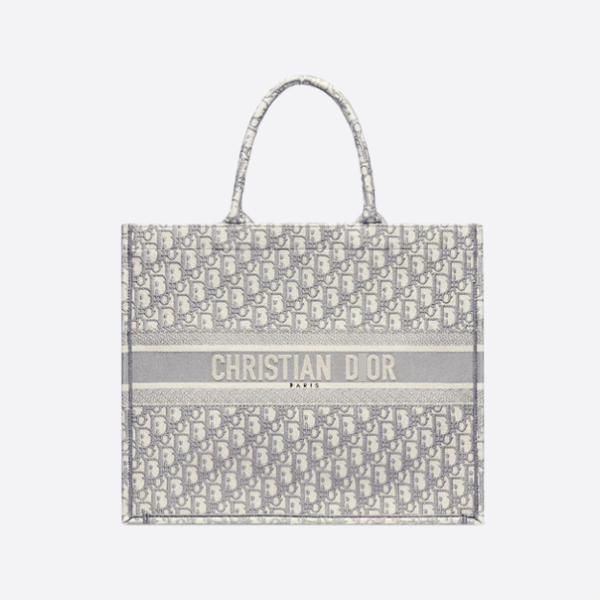 ディオールBOOK TOTE バッグ オブリーク エンブロイダリー M1286ZRIW_M932 画像 1